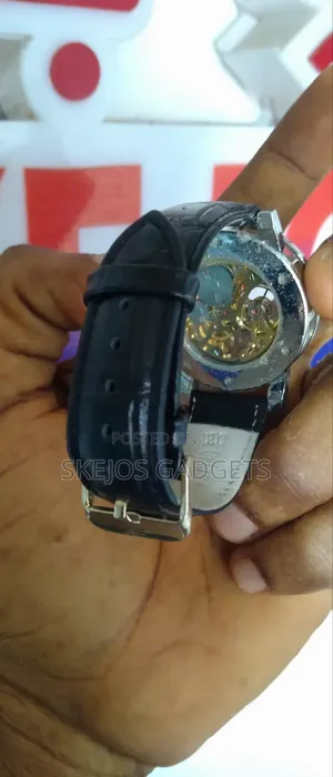 Winner Retro Manual Mechanical Skeleton Watch