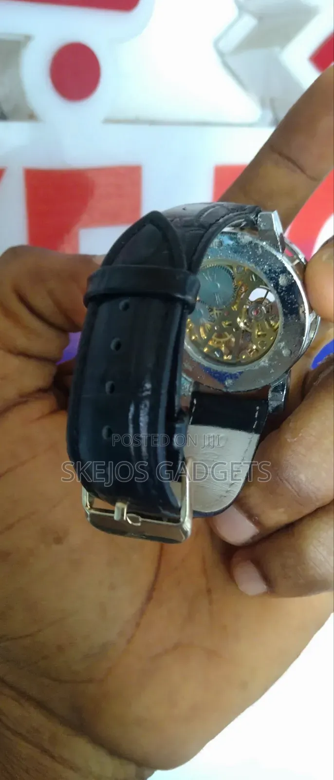 Winner Retro Manual Mechanical Skeleton Watch