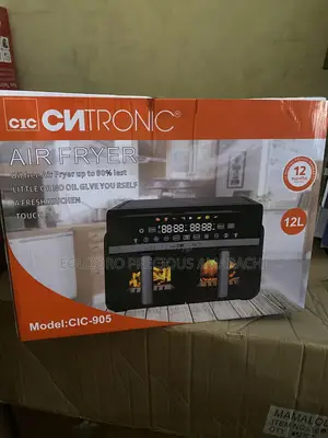 12l Cntronic Digital Torch Screen Dual Window Air Frye