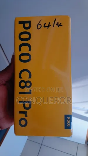 New Xiaomi Poco C81 Pro 64 GB Black