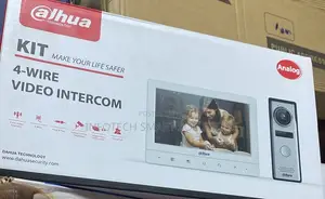 DAHUA 4-Wire Video Intercom Kit – Color Video Door Phone System