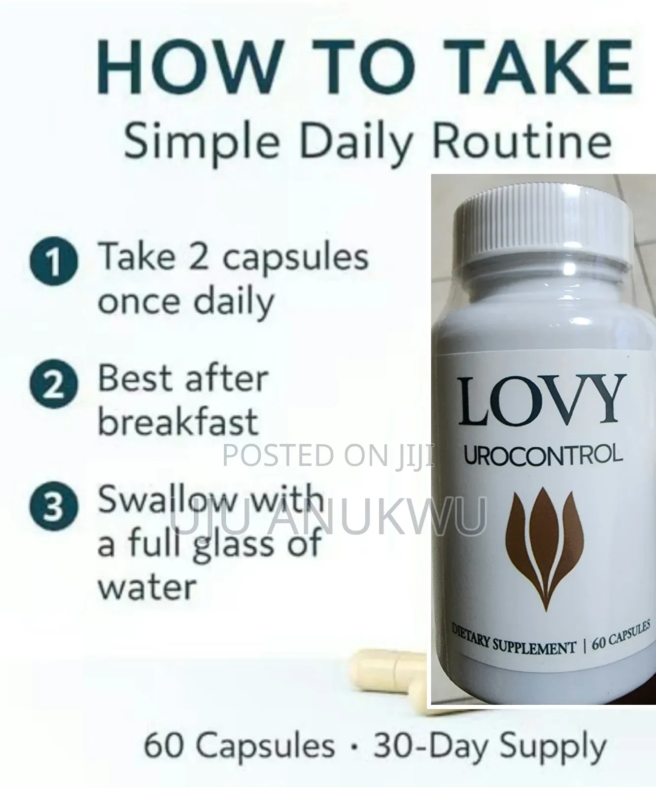 Lovy Urocontrol- 60 Capsule
