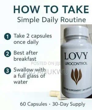Lovy Urocontrol- 60 Capsule