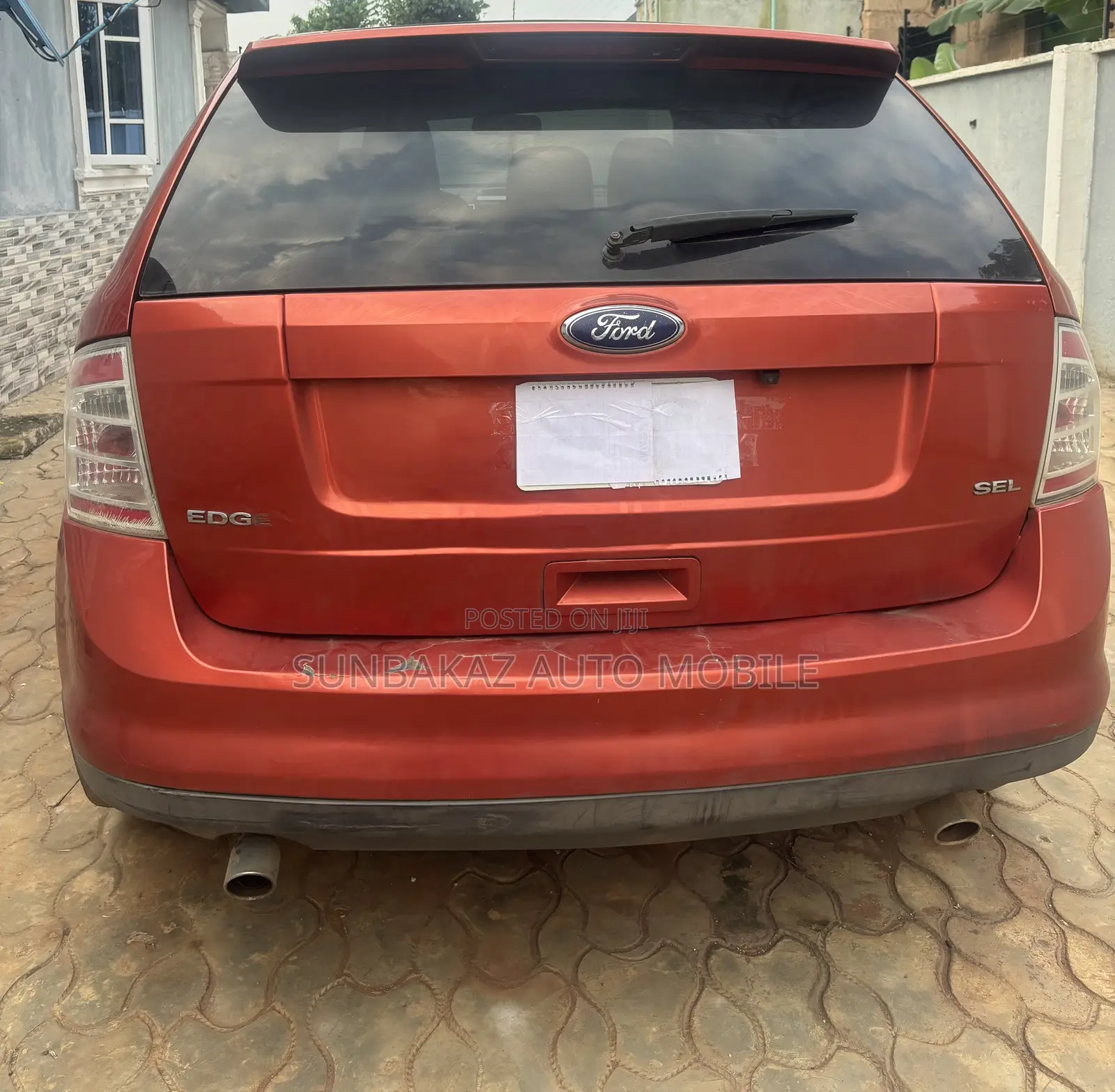 Ford Edge 2008 Orange
