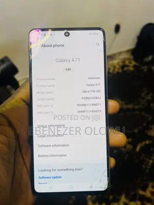 Samsung Galaxy A71 128 GB White