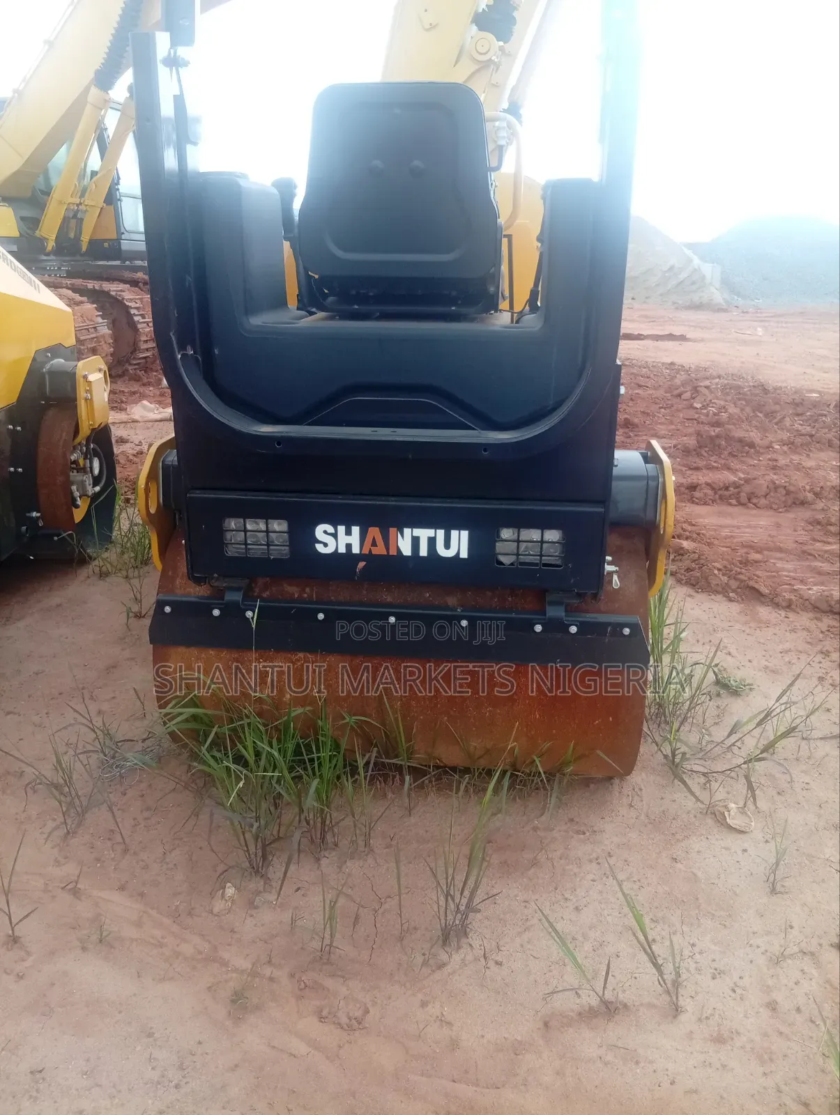 3tons Shantui Double Drum Roller