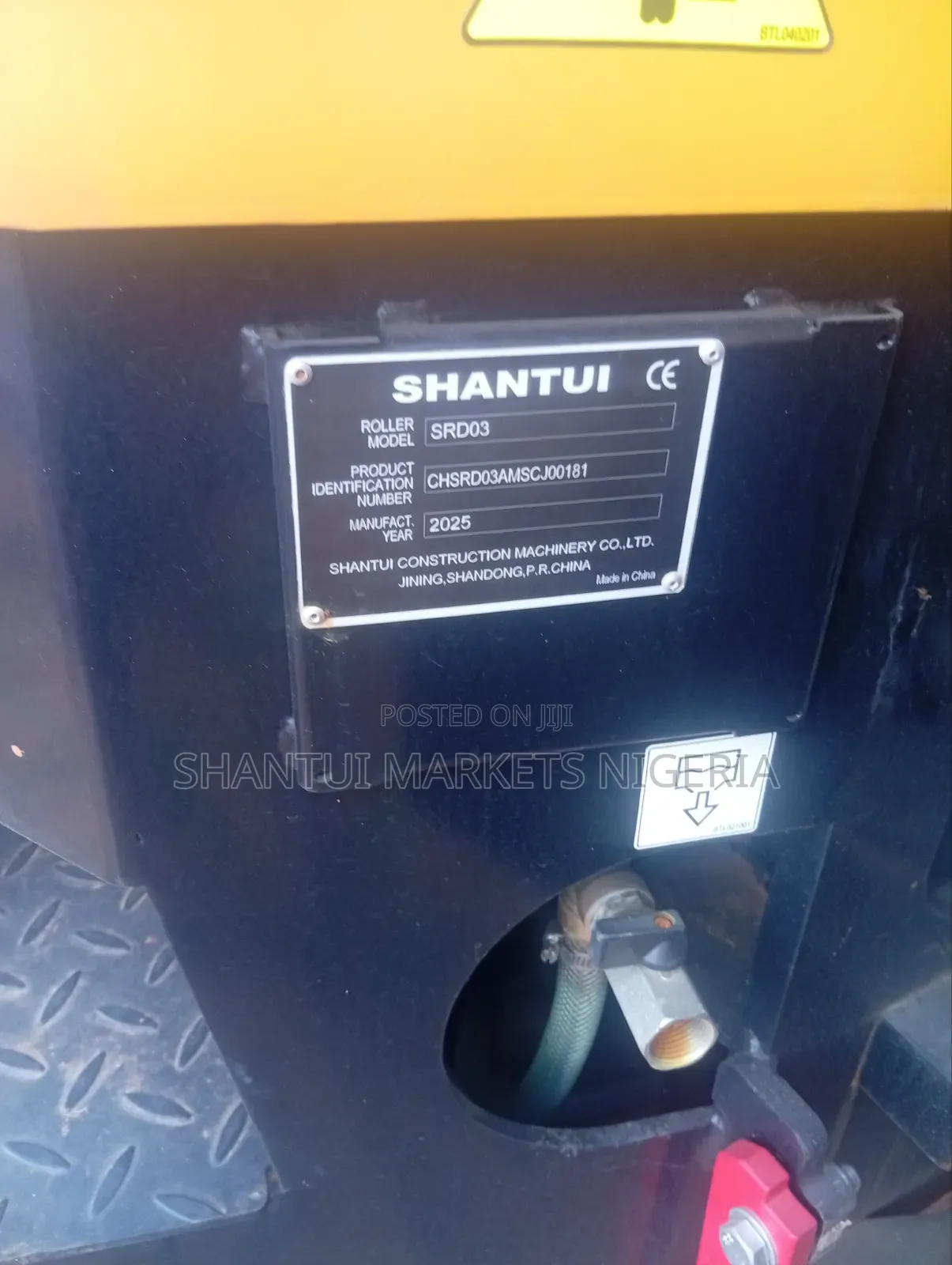 3tons Shantui Double Drum Roller