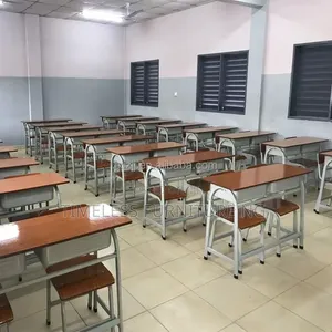 School Desk and Chair - Double Seater