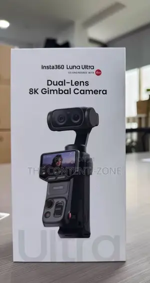 Insta360 Luna Ultra Dual Lens Vlogging Gimbal Camera