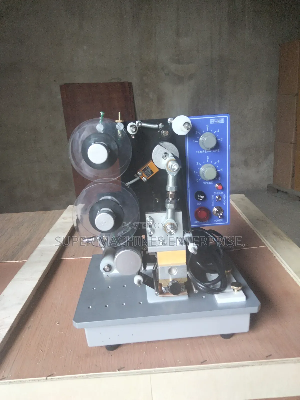 HP241 Date Coding Machine #Ribbon Date Coding Machine