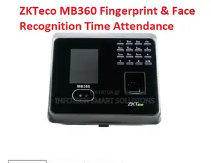 ZKTeco MB360 Fingerprint Face Recognition Time Attendance