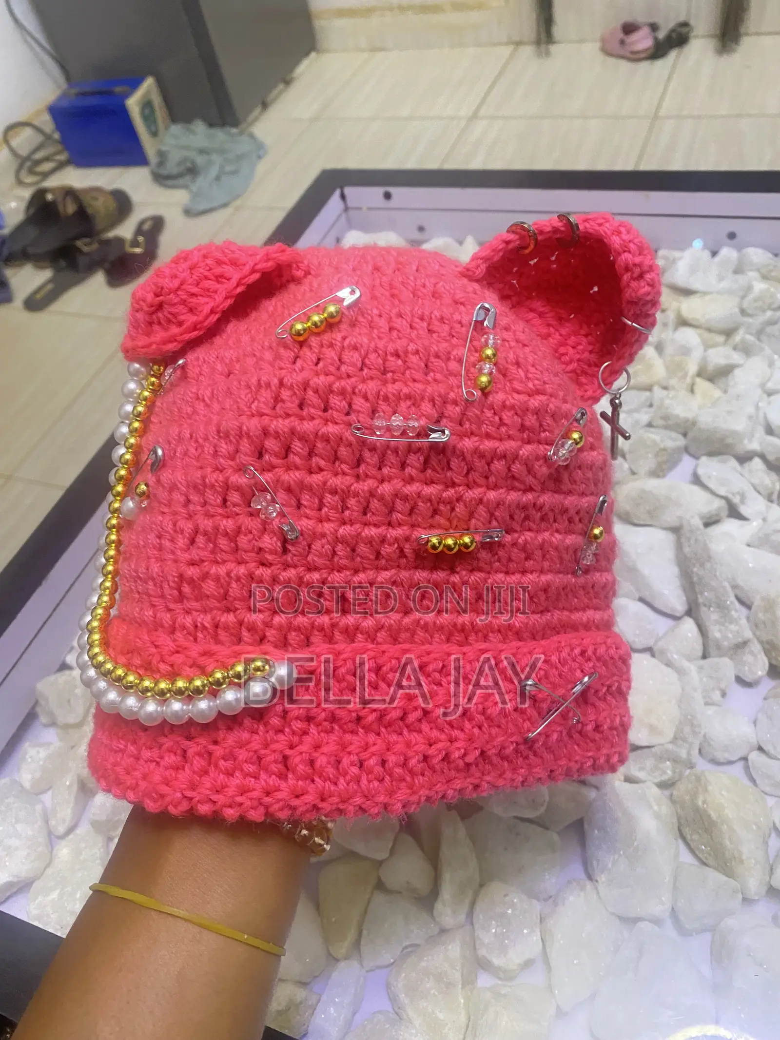 Crochet Cap With Accessories