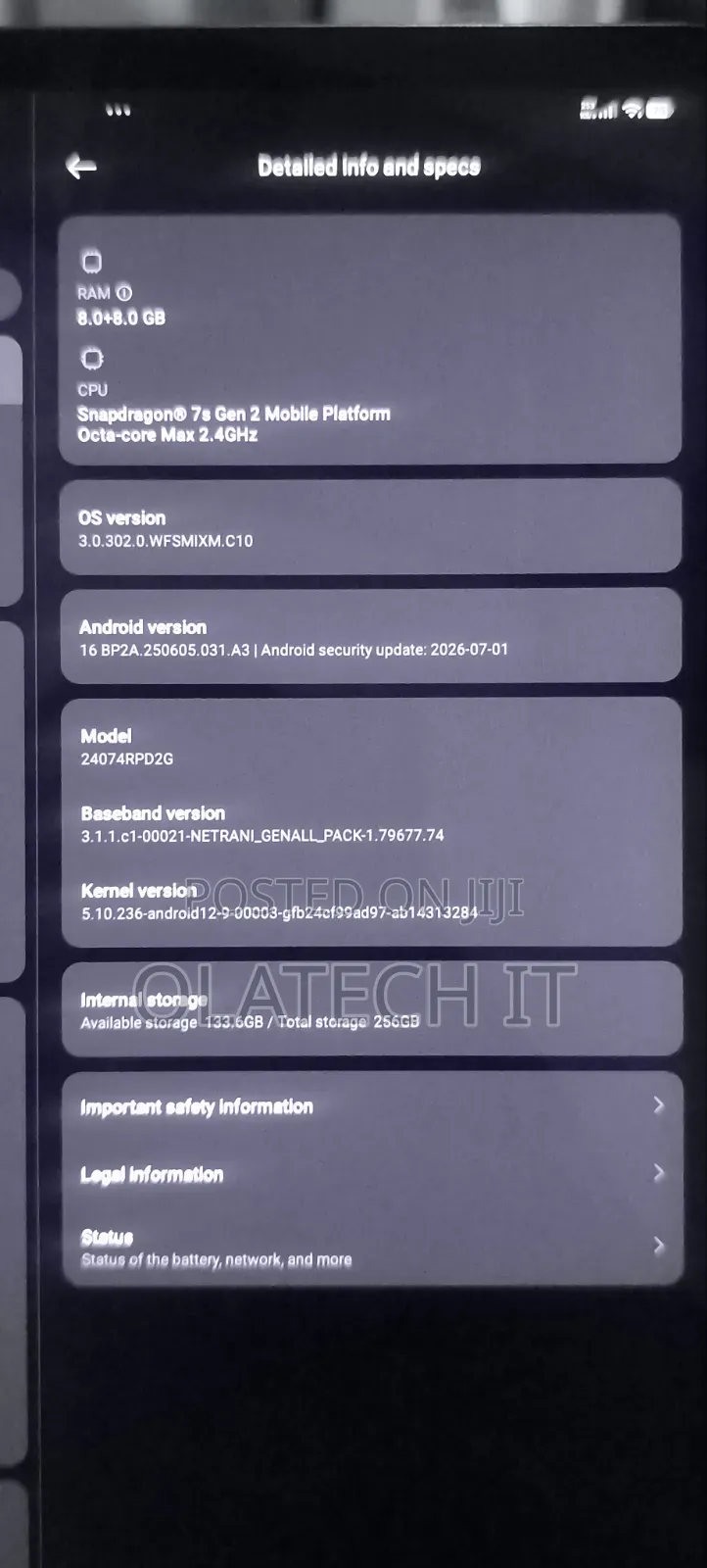 Xiaomi Redmi Pad Pro 256 GB Silver