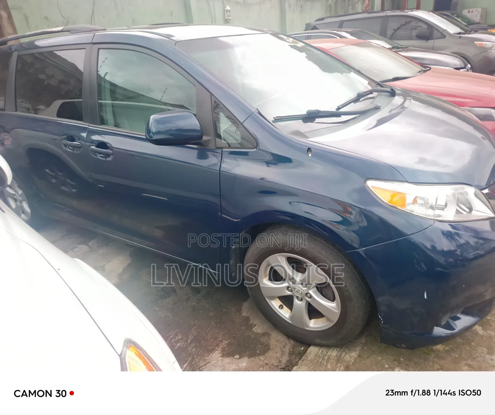 Toyota Sienna 2012 Blue