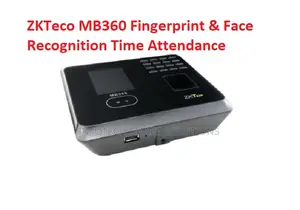 ZKTeco MB360 Fingerprint Face Recognition Time Attendance