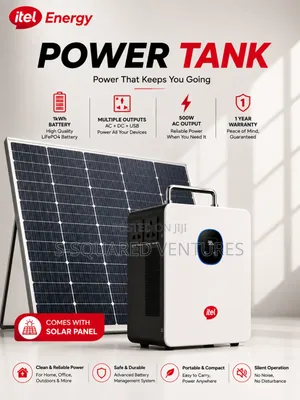ITEL Power Tank Solar Panel