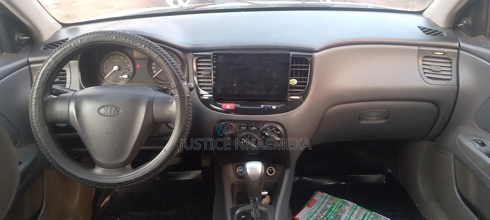 Kia Rio 2009 Silver