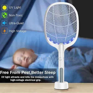 Electric Mosquito Swatter With UV Lamp