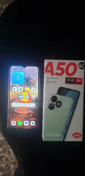 New Itel A50 128 GB Black