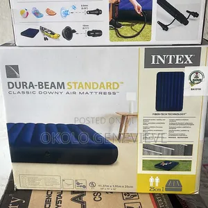 2-3 Person Queen-Size Airbed 5ft by 6ft 10inches Height