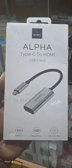 WIWU Alpha Type-C to HDMI USB-C Hub