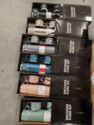 500ml Stainless Steel Vacuum Insulated Travel Mug Set