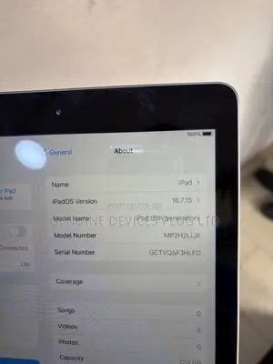 New Apple iPad 5 (2022) 128 GB Gray