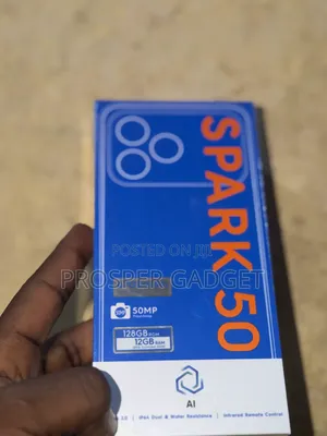 New Tecno Spark 50 128 GB