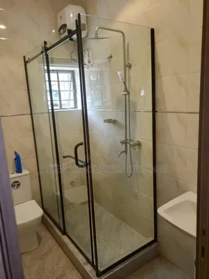 Shower Cubicle With Tempered Glass