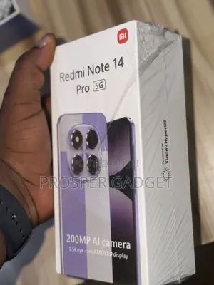 New Xiaomi Redmi Note 14 Pro 256 GB Black
