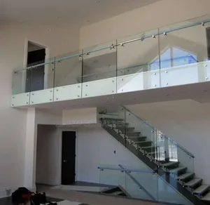 Curve Frameless Tampered Glass Rail
