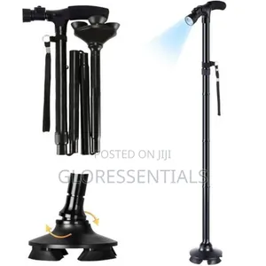 Foldable Walking Stick With Led Light