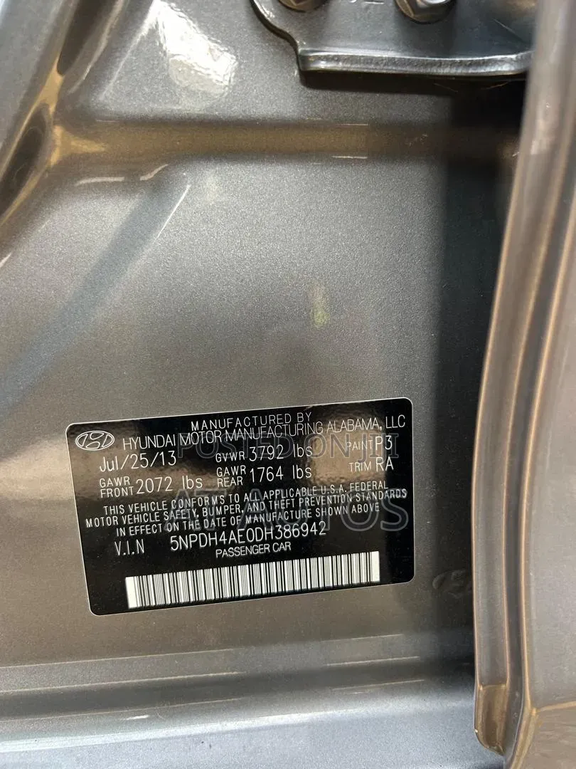 Hyundai Elantra 2013 Gray