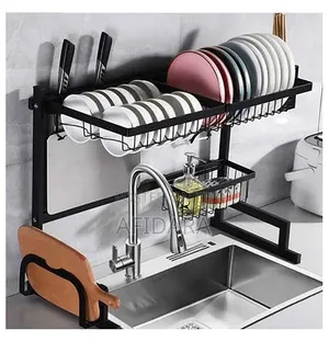 Over the Sink Rack Keep Your Kitchen Countertop Organized