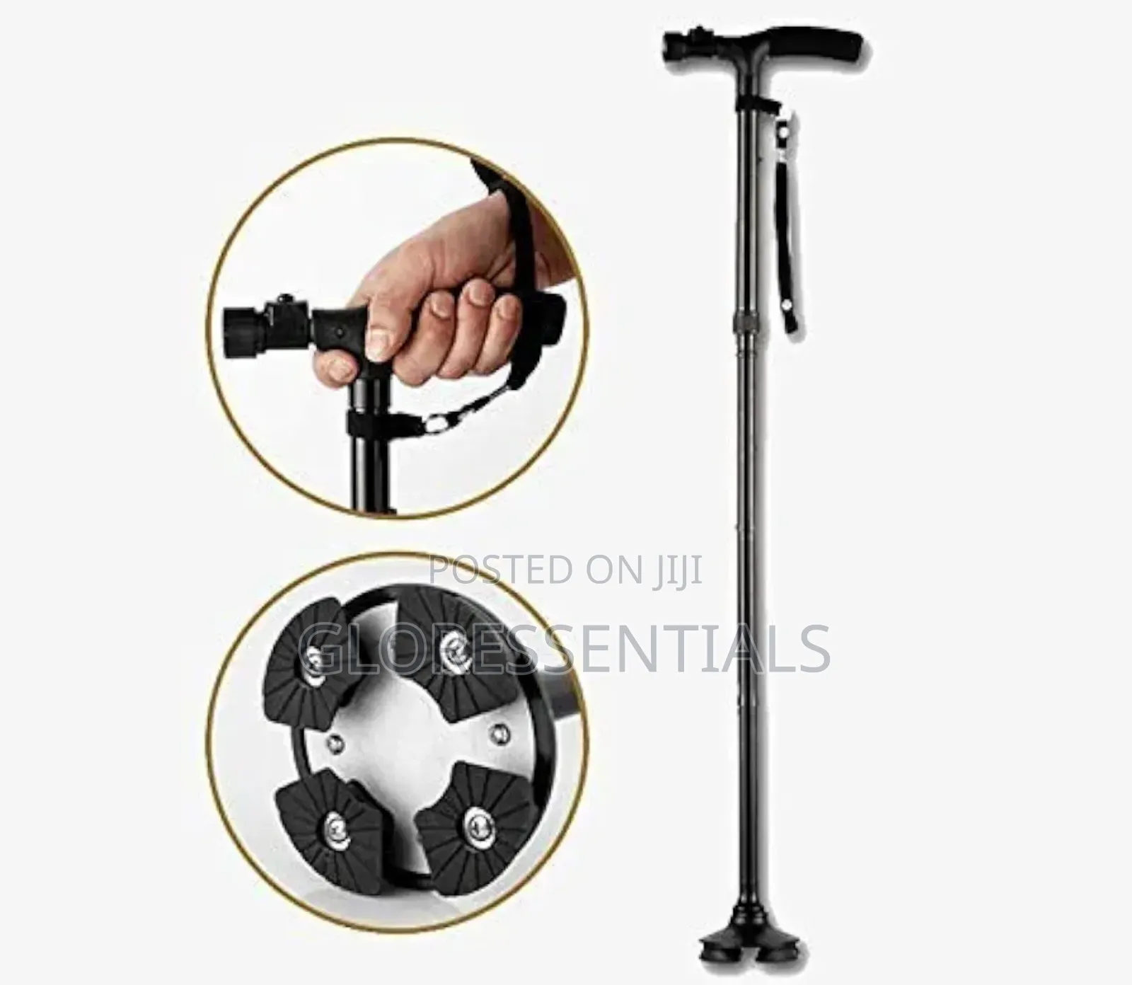 Foldable Walking Stick With Led Light