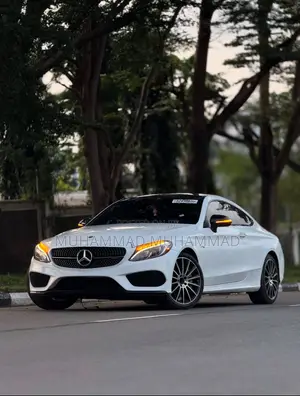 Mercedes-Benz C43 4Matic Coupe AWD (3.0L V6 9AM) 2018 White