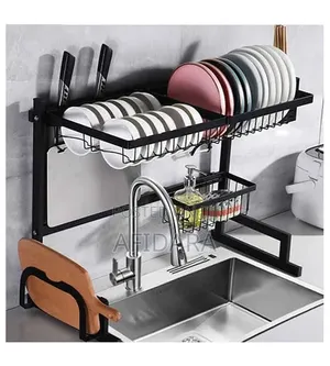 Rack Help Reduce Kitchen Clutter