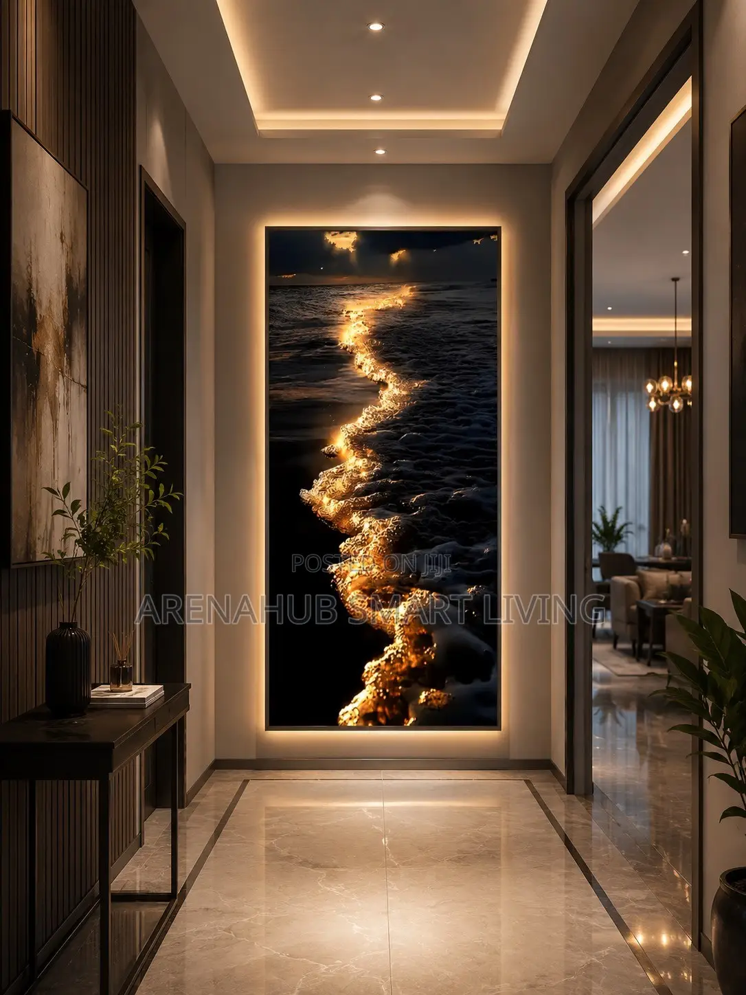 Luxury Backlit Wall Art – Modern Statement Décor