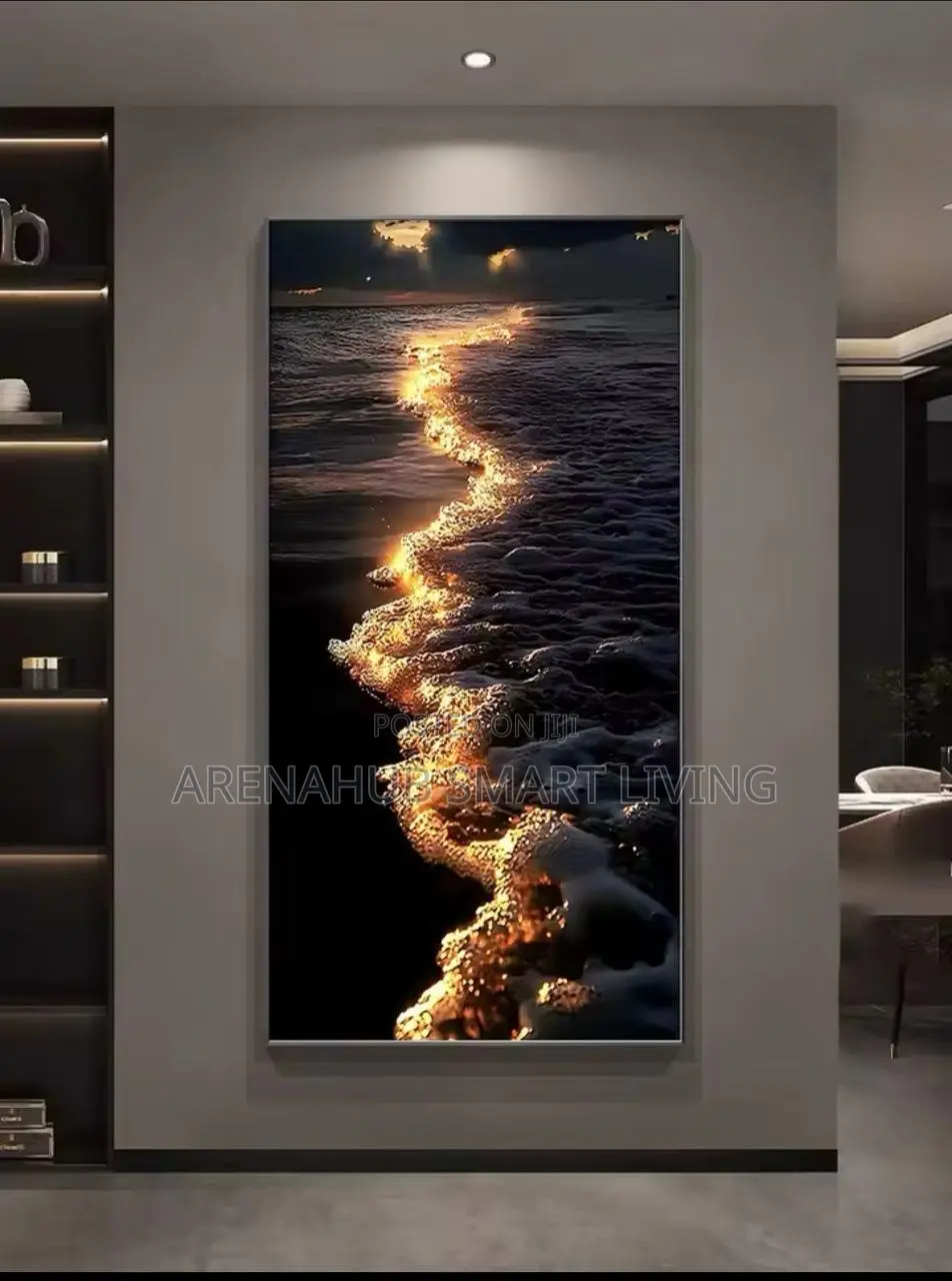 Luxury Backlit Wall Art – Modern Statement Décor