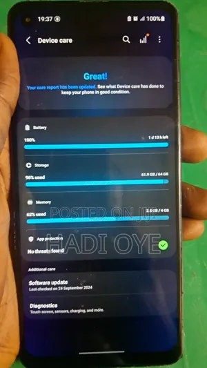 Samsung Galaxy A21s 64 GB Blue
