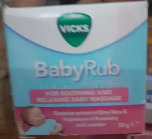 Vicks Babyrub for Soothing and Relaxing Baby Massage 50g