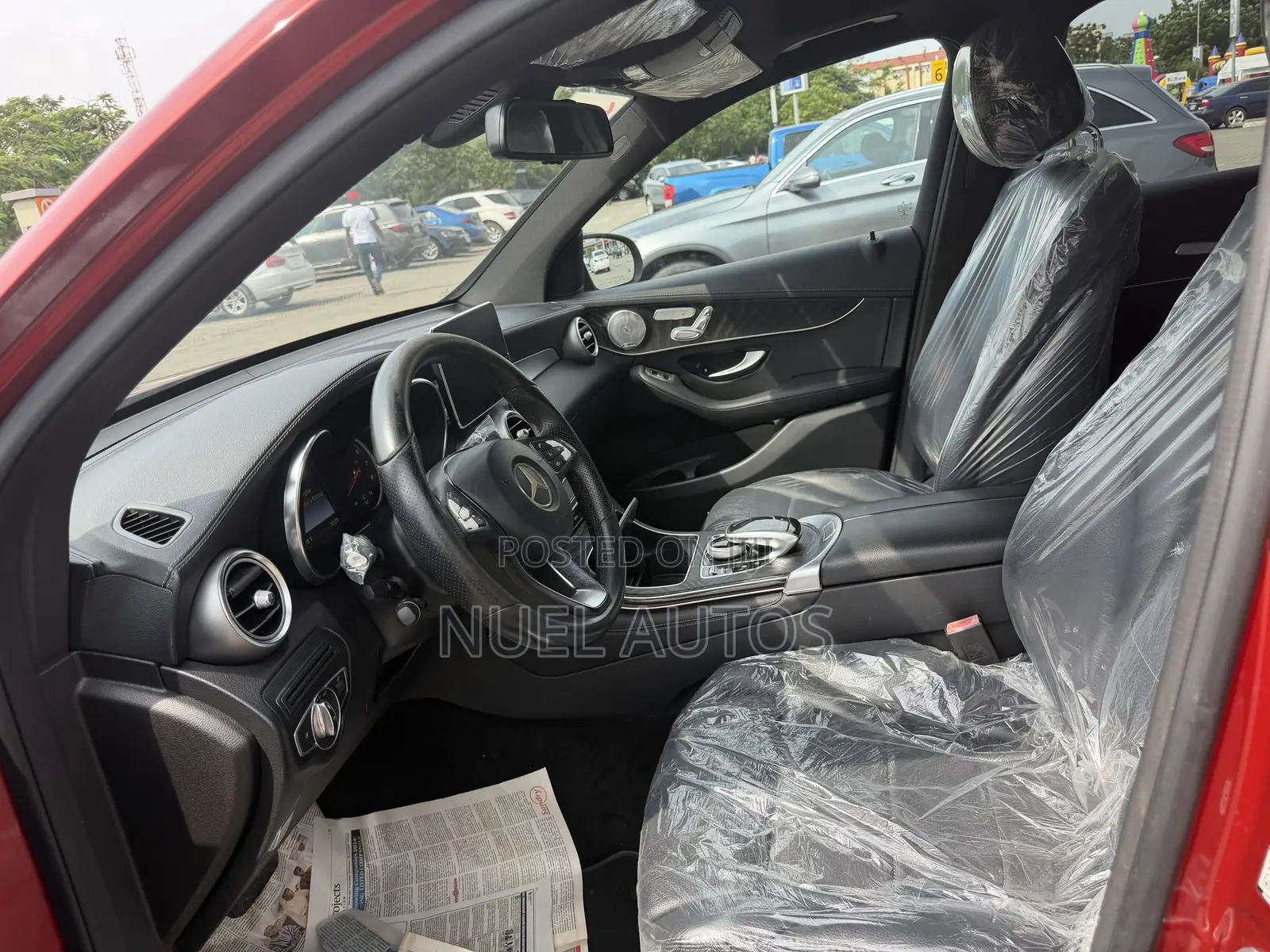 Mercedes-Benz GLC-Class 2017 Red
