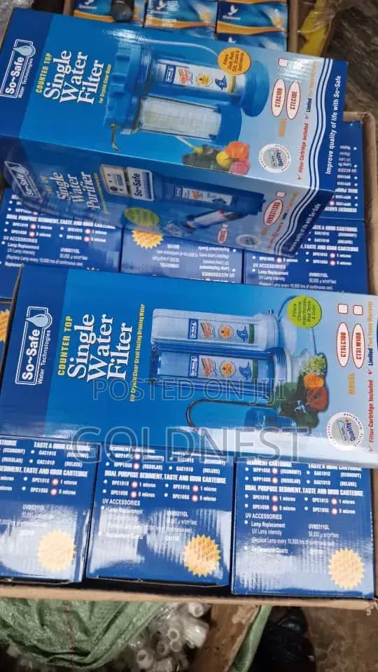 So~Safe Counter Top Single Water Filte
