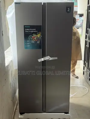 Hisense Side by Side Inverter Refrigerator 432L
