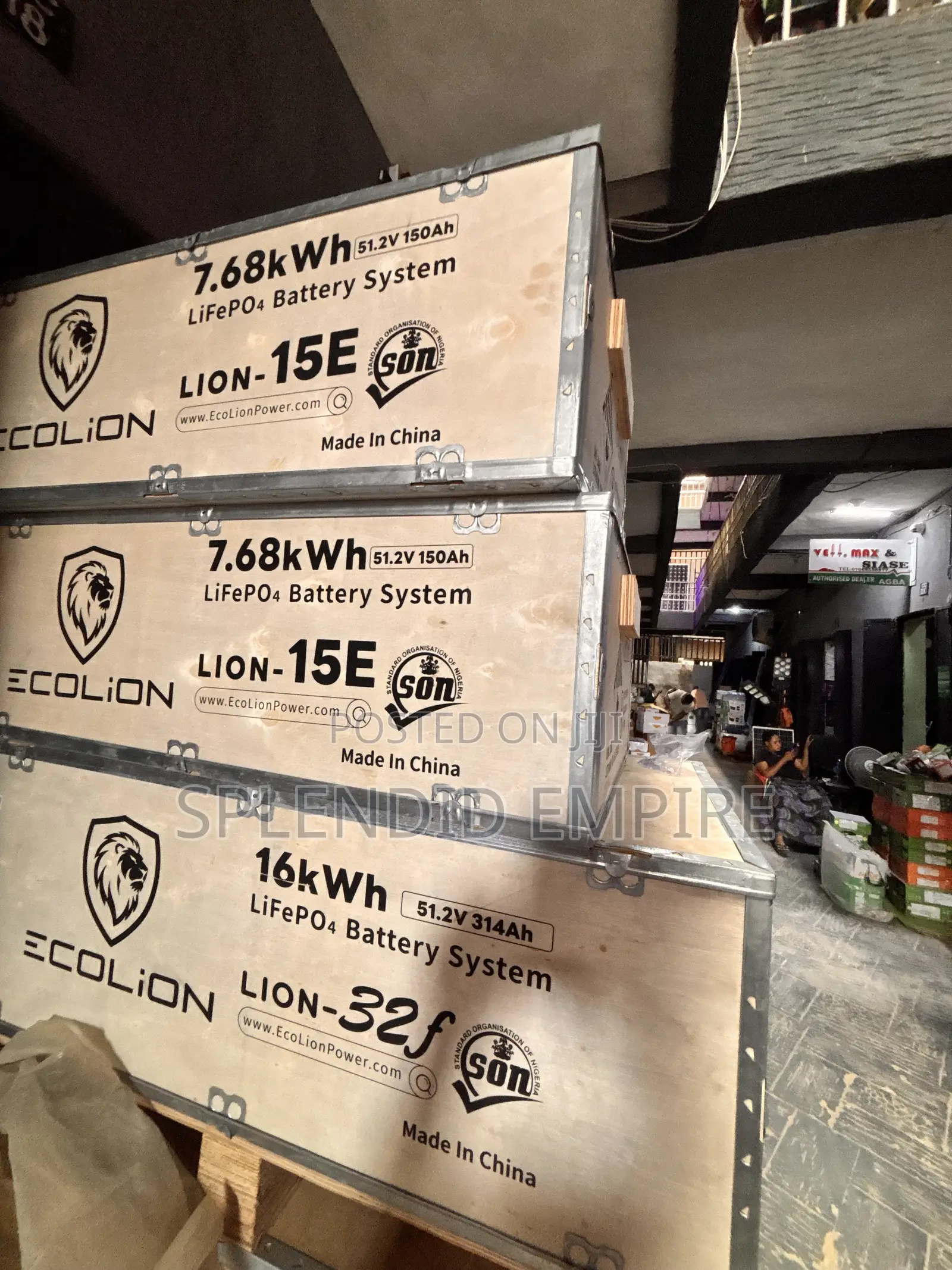 10kwh Ecolion Lithium Battery