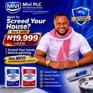 Mivi Screeding Putty Cement