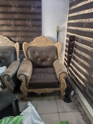 Royal Chairs ( Brown Cream Color)