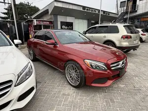 Mercedes-Benz C300 Luxury 4Matic Sedan AWD (2.0L 4cyl 7A) 2016 Red