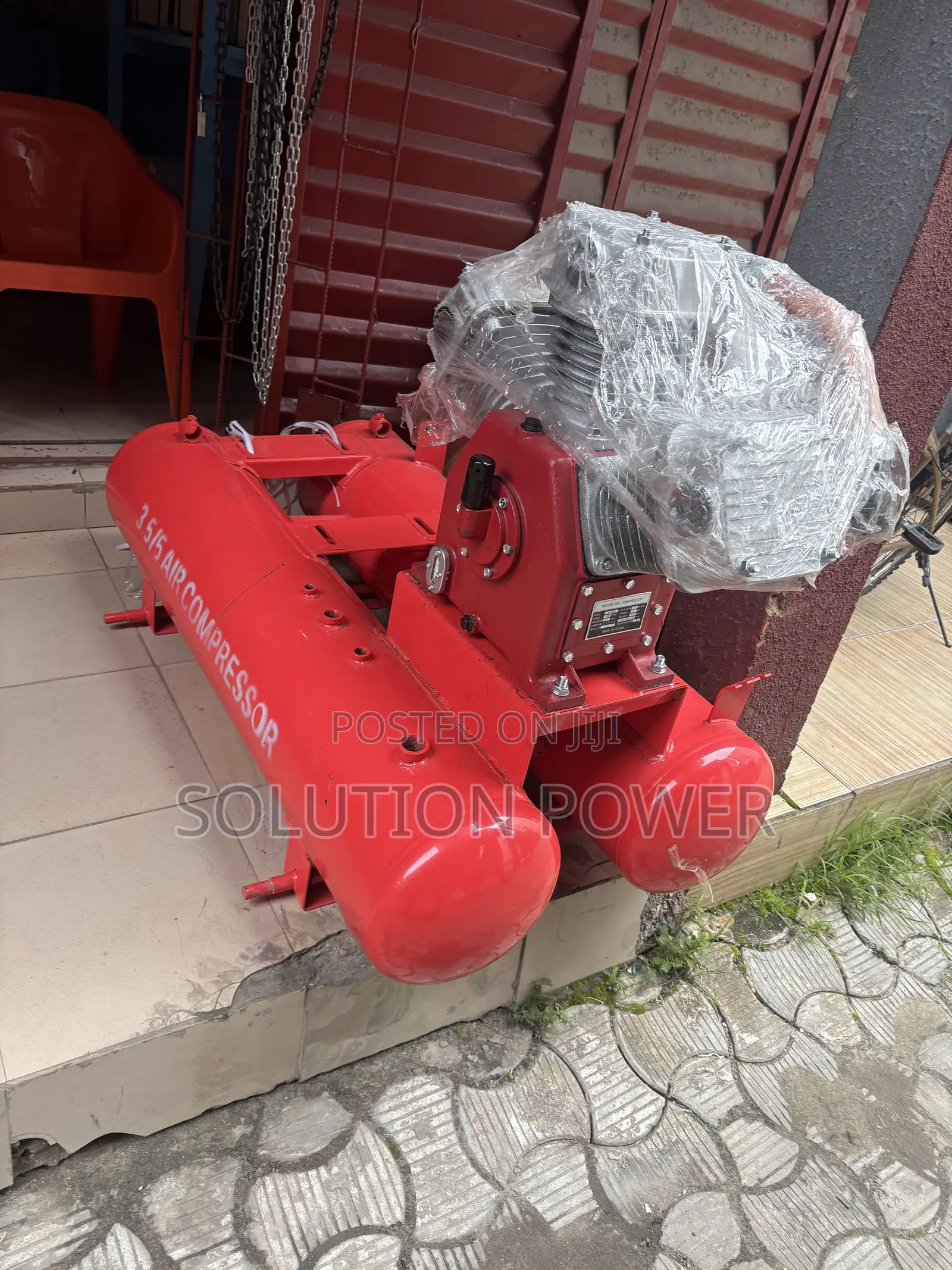 Double Tank Industrial Air Compressor