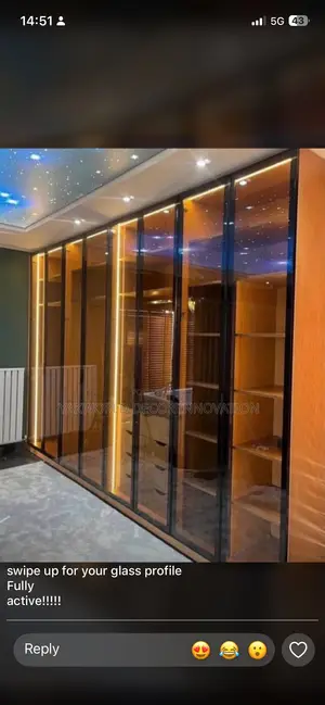 Glass Wardrobe